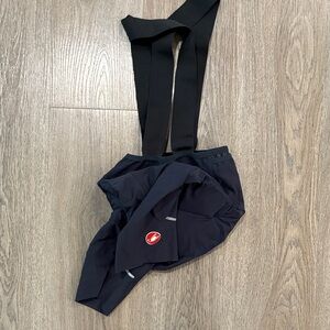 Grey castelli bib shorts